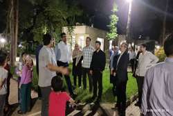 بازدید معاون فرهنگی و دانشجویی از خوابگاه متاهلی با هدف ارتقای کیفیت زندگی دانشجویان خوابگاهی